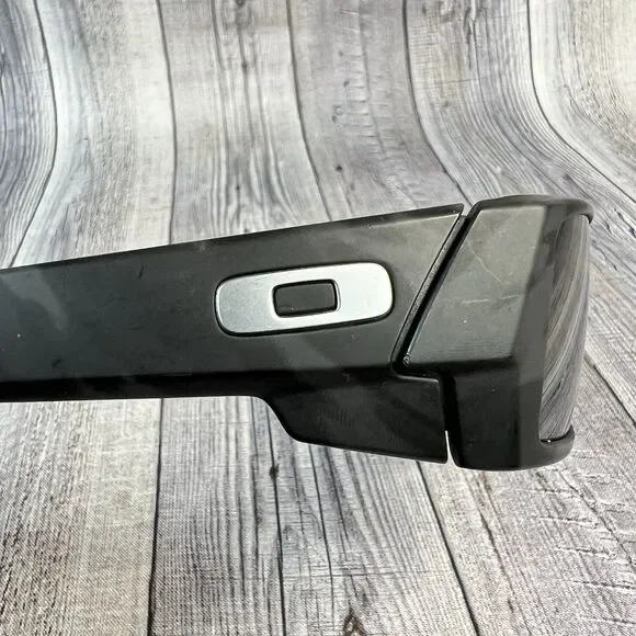 Oakley GASCAN 9014-6160 Sunglasses Matte Black w/ Prizm Black Iridium - Picture 3 of 6